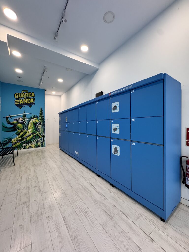lockers de guarda y anda consigna de equipajes en burgos