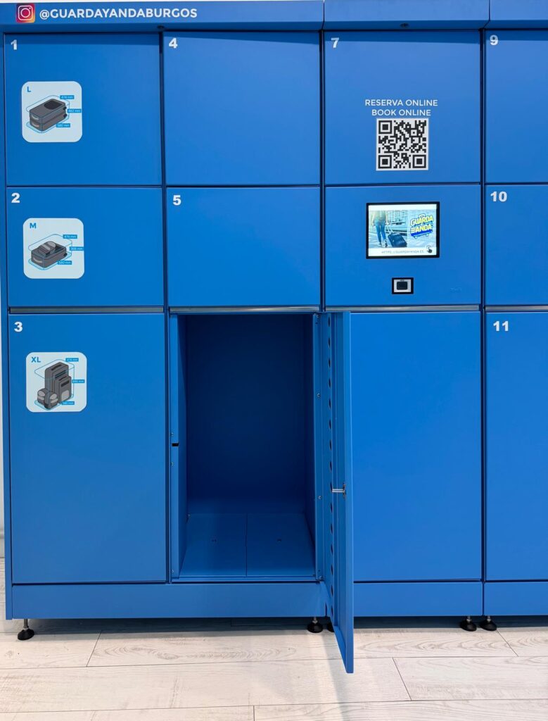 lockers en burgos de guarda y anda consigna de equipajes en el centro de burgos