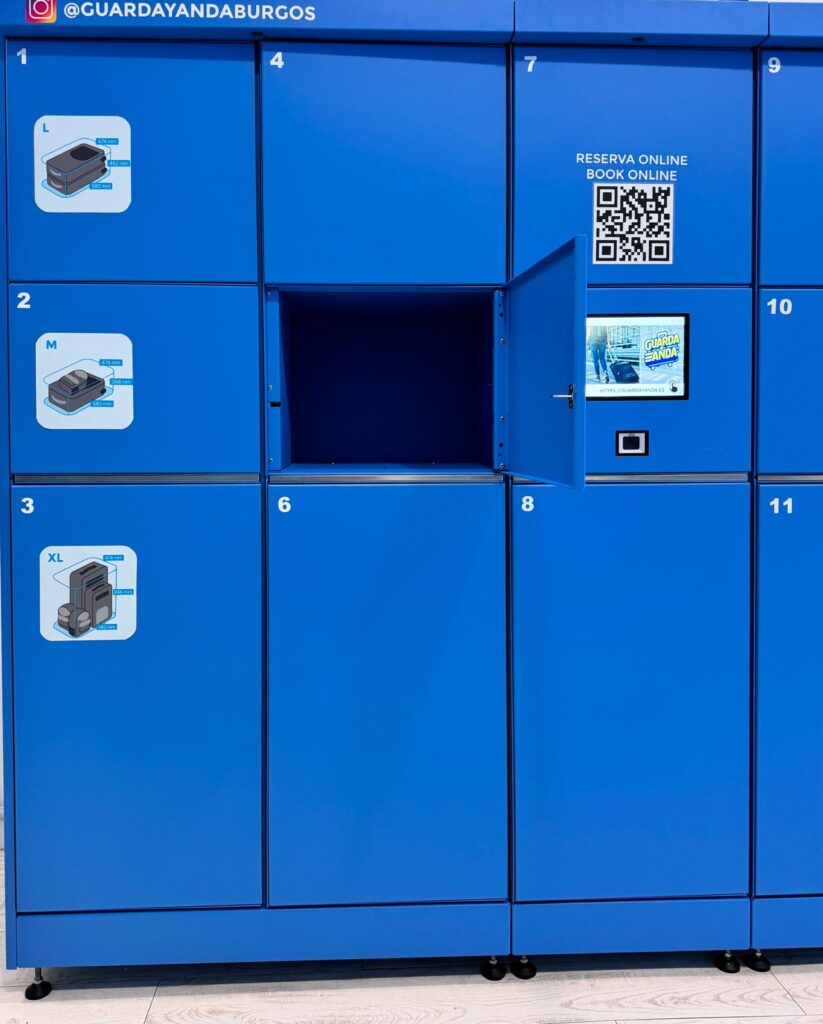 lockers en burgos consignas digitales en el casco historico de burgos guarda y anda
